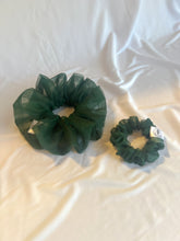 Load image into Gallery viewer, Organza Extra Large Scrunchies | Shimmer Scrunchies | Christmas Collection