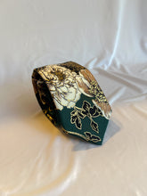 Load image into Gallery viewer, Limited | Men’s Necktie in Hunter Green and Taupe Floral