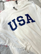 Load image into Gallery viewer, USA T-Shirt | Long Sleeve Crewneck
