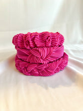 Load image into Gallery viewer, Pink Plisse Pleat Headbands | Spring Collection