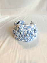 Load image into Gallery viewer, Light Blue and White Check Headbands | Spring Collection