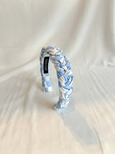 Load image into Gallery viewer, Light Blue and White Check Headbands | Spring Collection