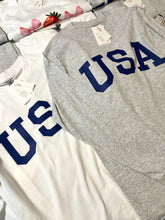 Load image into Gallery viewer, USA T-Shirt | Long Sleeve Crewneck