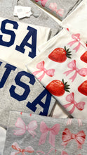 Load image into Gallery viewer, USA T-Shirt | Long Sleeve Crewneck