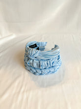 Load image into Gallery viewer, Light Blue Pleat Headbands | Spring Collection