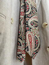 Load image into Gallery viewer, LIMITED 4 Available | Men’s Necktie in Vintage Paisley Cotton