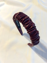 Load image into Gallery viewer, Berry Pleather Headbands | Burgundy Pleather Headbands | Limited Collection
