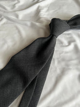 Load image into Gallery viewer, LIMITED Men’s Necktie in Charcoal