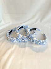 Load image into Gallery viewer, Light Blue and White Check Headbands | Spring Collection
