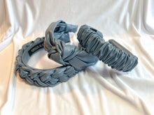 Load image into Gallery viewer, Blue Pleather Headbands