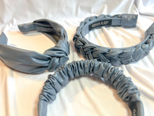 Load image into Gallery viewer, Blue Pleather Headbands