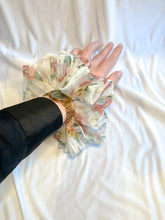 Load image into Gallery viewer, Floral Mesh Oversized Scrunchie | Extra Large Scrunchie