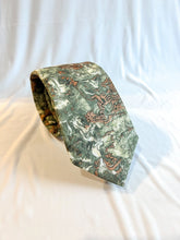 Load image into Gallery viewer, LIMITED Men’s Necktie in Green and Gold Swirl