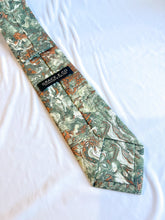 Load image into Gallery viewer, LIMITED Men’s Necktie in Green and Gold Swirl