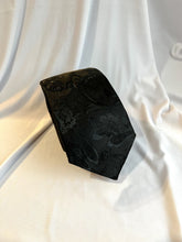 Load image into Gallery viewer, Men’s Necktie in Black Paisley Floral