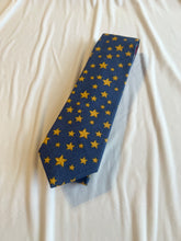 Load image into Gallery viewer, Boy’s Cotton Necktie in Patriotic Stars