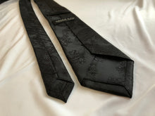 Load image into Gallery viewer, Men’s Necktie in Black Paisley