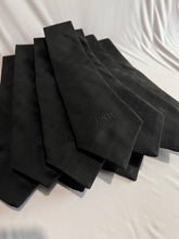 Load image into Gallery viewer, Limited - 2 Left | Men’s Silk Necktie in Black Herringbone | Limited