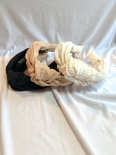Load image into Gallery viewer, Coffee Crinkle Headbands | Neutral Headbands