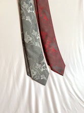 Load image into Gallery viewer, Men’s Necktie in Red Atlas | Red Map Tie