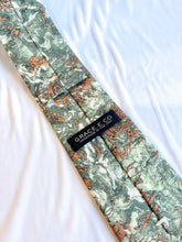 Load image into Gallery viewer, LIMITED Men’s Necktie in Green and Gold Swirl