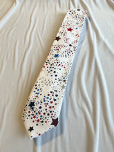 Load image into Gallery viewer, Boy’s Cotton Necktie in Patriotic Stars