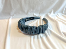 Load image into Gallery viewer, Blue Pleather Headbands