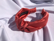 Load image into Gallery viewer, Satin Headbands in Terracotta