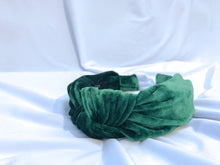 Load image into Gallery viewer, Pine Velvet Headbands