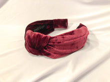 Load image into Gallery viewer, Pomegranate Velvet Headbands