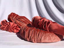Load image into Gallery viewer, Velvet Headbands in Terracotta