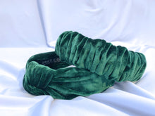 Load image into Gallery viewer, Pine Velvet Headbands