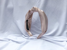 Load image into Gallery viewer, Vanilla Champagne Satin Headbands