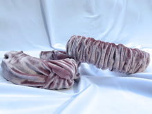 Load image into Gallery viewer, Dusty Pink Velvet Headbands
