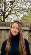 Load image into Gallery viewer, Red Pleather Headband