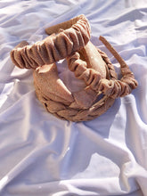 Load image into Gallery viewer, Metallic Glitter Scrunchie Headband