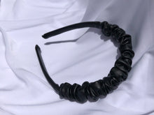 Load image into Gallery viewer, Black Pleather Headbands