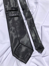 Load image into Gallery viewer, Men’s Necktie in Black Atlas