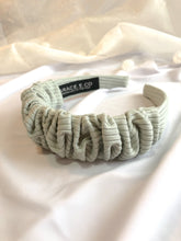Load image into Gallery viewer, Ribbed Sage Headbands