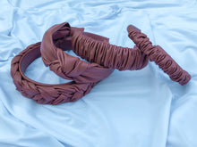Load image into Gallery viewer, Pleather Headband in Spice // LIMITED