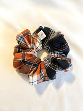 Load image into Gallery viewer, Cinnamon Plaid Giant Scrunchie | LIMITED | Extra Large Scrunchie