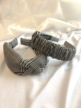 Load image into Gallery viewer, Houndstooth Twill Headbands