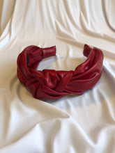 Load image into Gallery viewer, Red Pleather Headband
