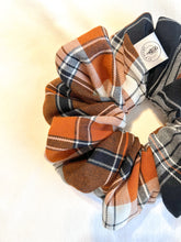 Load image into Gallery viewer, Cinnamon Plaid Giant Scrunchie | LIMITED | Extra Large Scrunchie