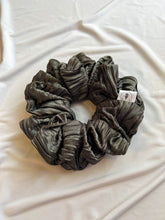 Load image into Gallery viewer, Spruce Green Giant Pleated Scrunchie | Olive Green Extra Large Scrunchies