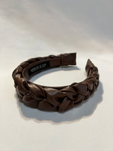 Load image into Gallery viewer, Chocolate Pleather Headbands | Brown Pleather Headbands