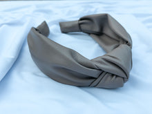 Load image into Gallery viewer, Pleather Headband in Portobello // LIMITED