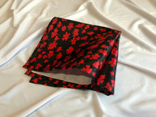 Load image into Gallery viewer, Limited | Men’s Satin Tie in Black and Red Floral
