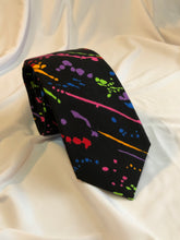 Load image into Gallery viewer, Boy’s Necktie in Paint Splatter