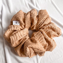 Load image into Gallery viewer, Textured Crinkle Extra Large Scrunchies | Neutral Scrunchies
